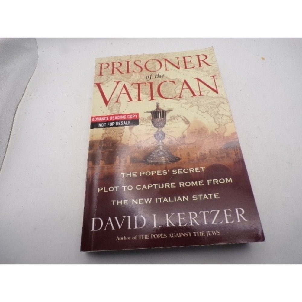 Prisoner of the Vatican David‎ I Kertzer Advance Reading Copy ARC Paperback 2004